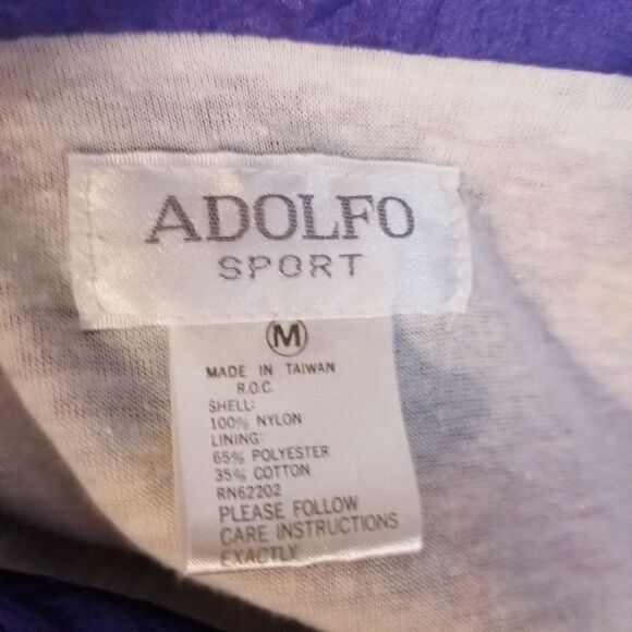 Vintage 80s Retro Swishy Track Trap Jacket Md - Picture 7 of 8